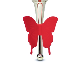 10-Speed Butterfly Clitora Rose Vibrator